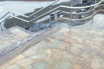 Efectos de las lluvias de la tormenta tropical Hermine en Telde/TA.